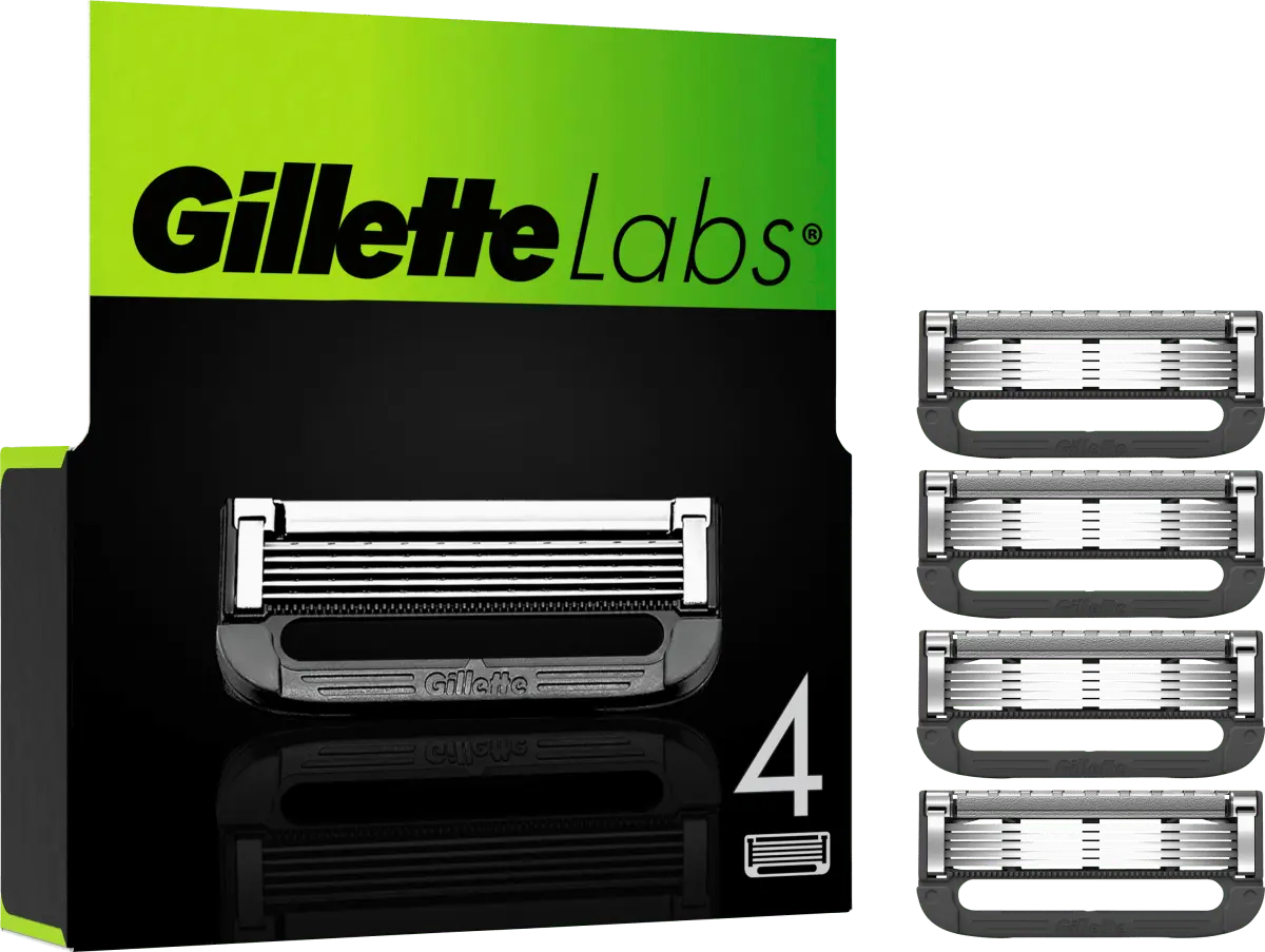 Лезвия для бритвы Labs 4 шт. Gillette
Лезвия для бритвы Labs 4 шт. Gillette