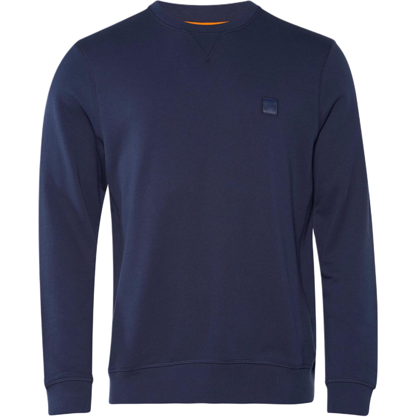 Босс Свитшот с круглым вырезом HUGO BOSS, синий
Босс Свитшот с круглым вырезом HUGO BOSS, синий