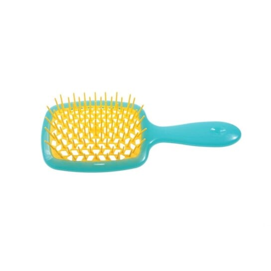 Пневматическая расческа Janeke, Superbrush Turquise-Yellow
Пневматическая расческа Janeke, Superbrush Turquise-Yellow