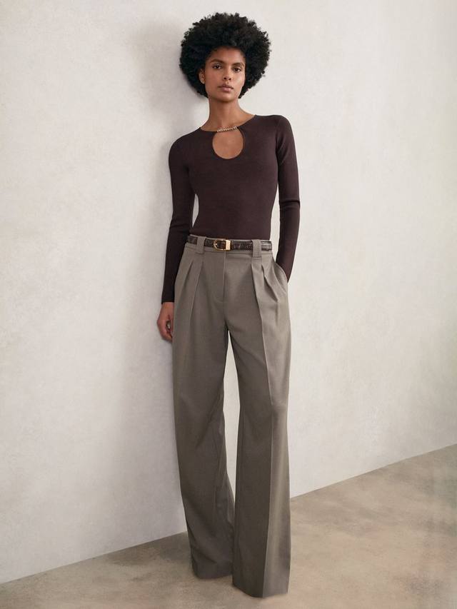 Топ Tilly с ажурной вырезой Reiss, Plum
Топ Tilly с ажурной вырезой Reiss, Plum