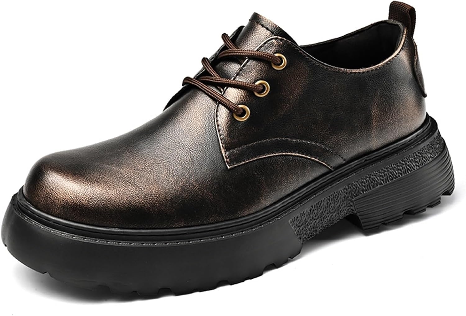 Мужские оксфорды, удобные туфли с круглым носком, деловые и повседневные, на шнуровке, туфли-дерби, формальные кроссовки на платформе, кожаные классические туфли для мужчин Generic, Brass
Мужские оксфорды, удобные туфли с круглым носком, деловые и повседневные, на шнуровке, туфли-дерби, формальные кроссовки на платформе, кожаные классические туфли для мужчин Generic, Brass