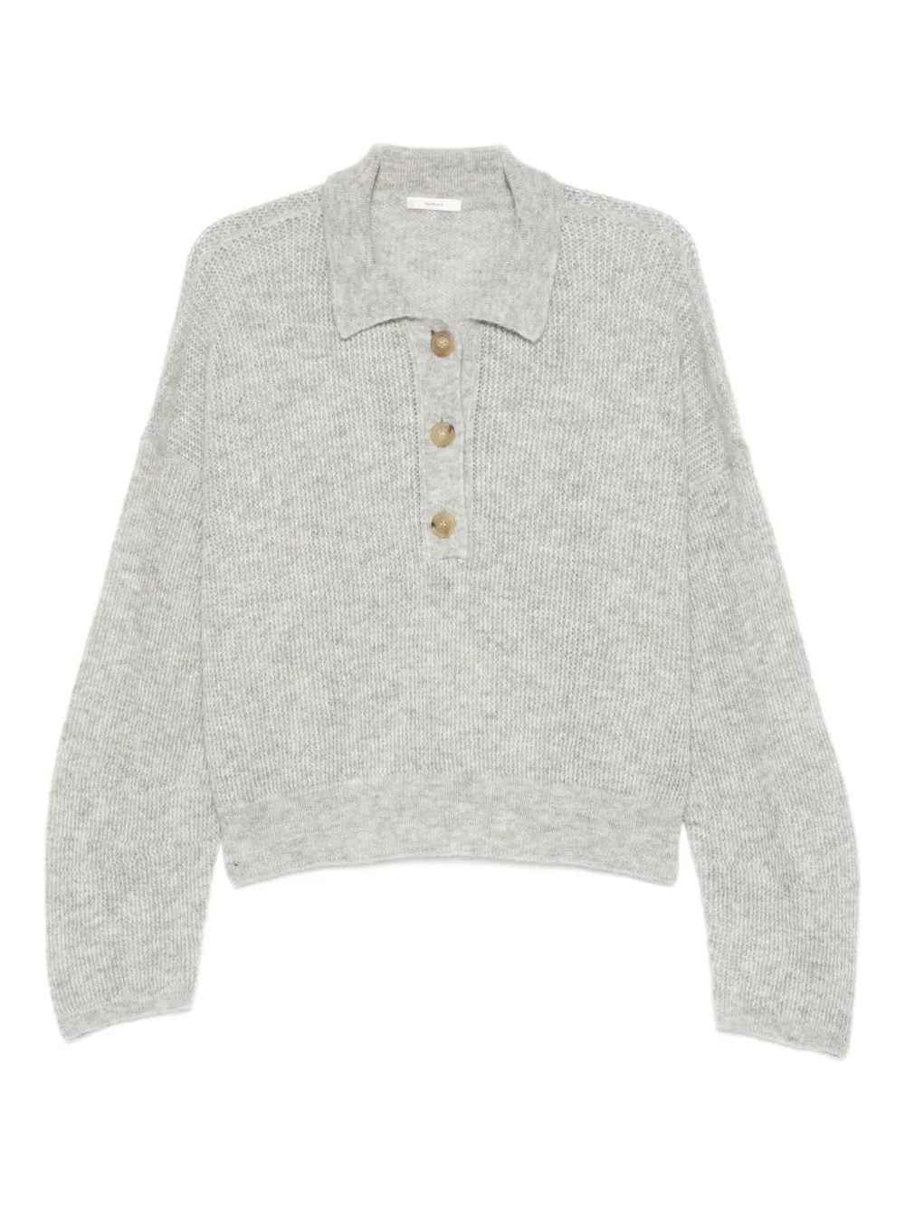 Свитер Haikure с воротником поло на пуговицах, серый
Свитер Haikure с воротником поло на пуговицах, серый