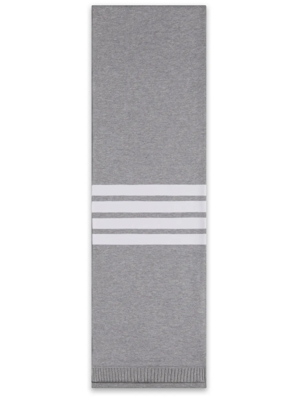 Шарф в рубчик с полосками 4-Bar THOM BROWNE, серый
Шарф в рубчик с полосками 4-Bar THOM BROWNE, серый