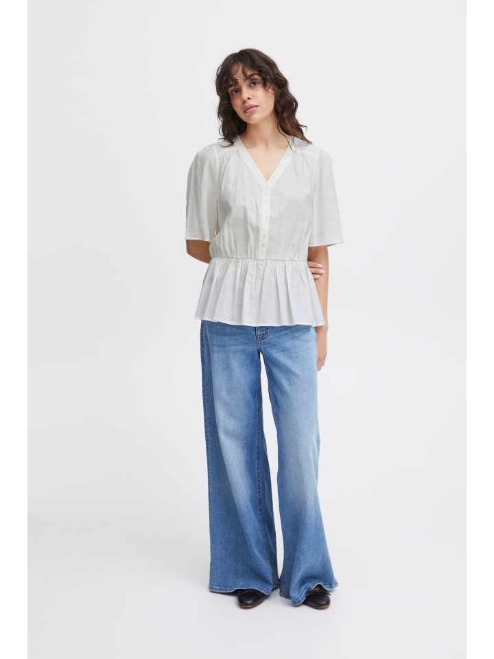 Блузка с короткими рукавами IHCINOMA, стандартный крой, Cloud Dancer ICHI
Блузка с короткими рукавами IHCINOMA, стандартный крой, Cloud Dancer ICHI