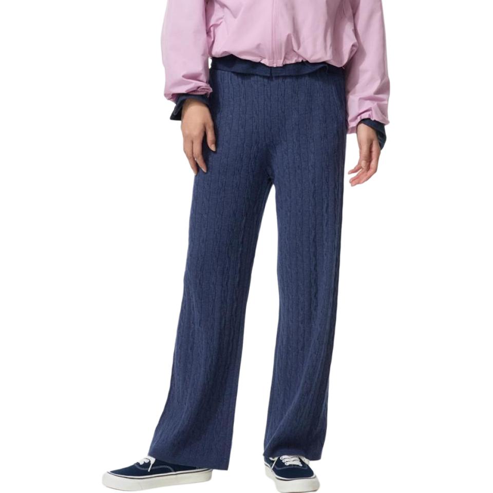 UNIQLO Женские повседневные брюки темно-синего цвета
UNIQLO Женские повседневные брюки темно-синего цвета