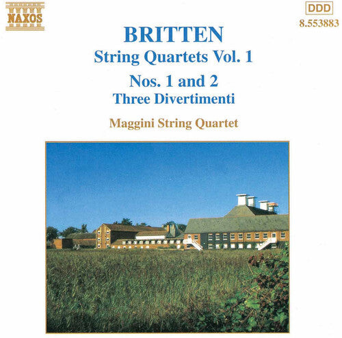 CD диск Britten / Maggini String Quartet: String Quartet 1 D Maj / String Quartet 2 C Maj
CD диск Britten / Maggini String Quartet: String Quartet 1 D Maj / String Quartet 2 C Maj