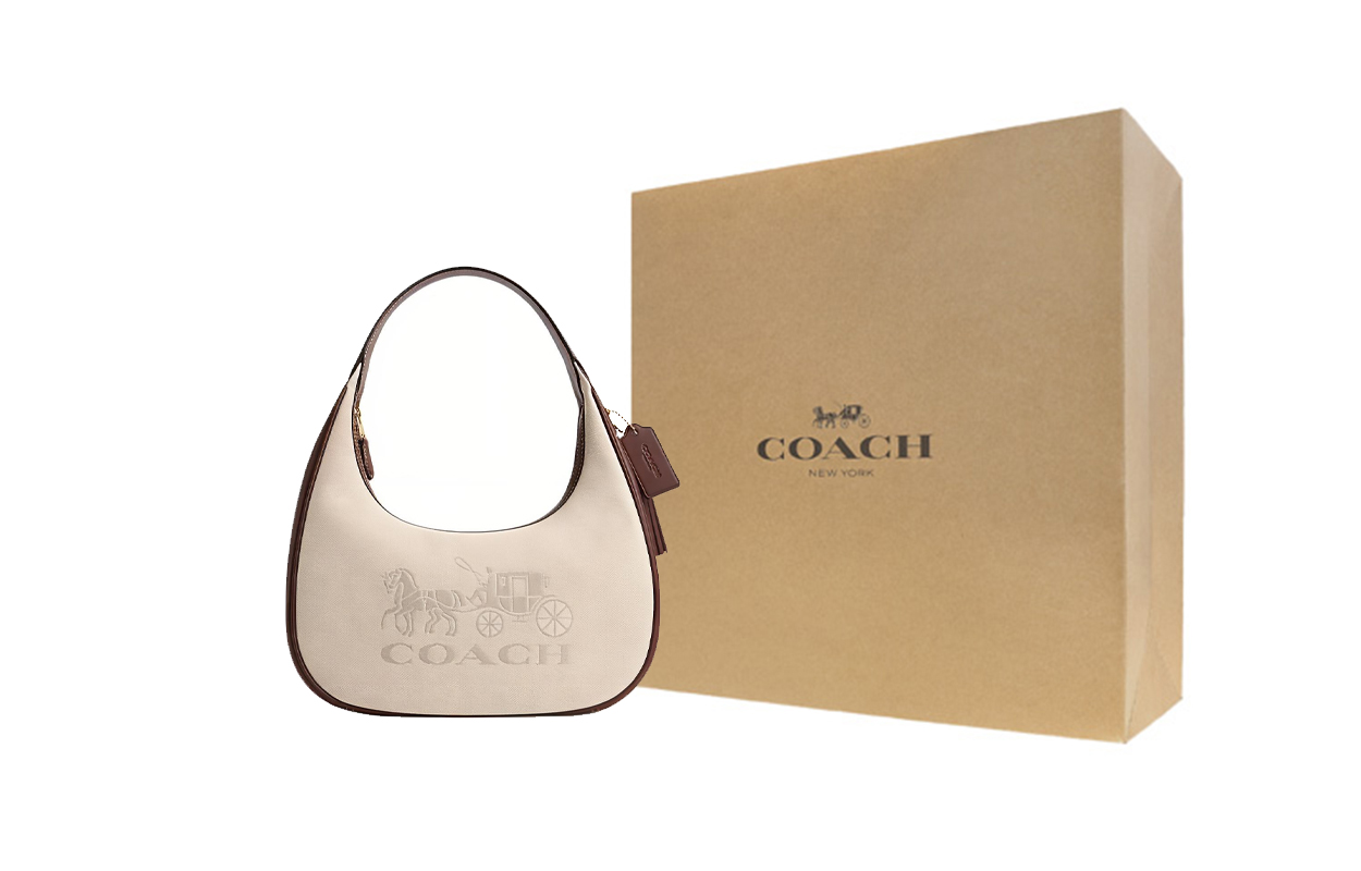 COACH Сумка из ткани и натуральной кожи женская большая наплечная
COACH Сумка из ткани и натуральной кожи женская большая наплечная
