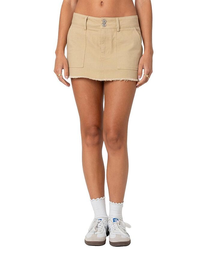 Мини-юбка Edikted с кольцом на спине, коричневый/бежевый
Мини-юбка Edikted с кольцом на спине, коричневый/бежевый