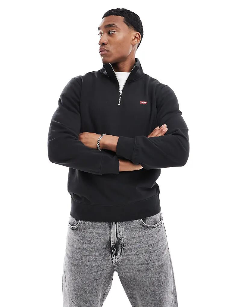 Оригинальная толстовка с логотипом Hallmark на молнии черного цвета Levi's
Оригинальная толстовка с логотипом Hallmark на молнии черного цвета Levi's