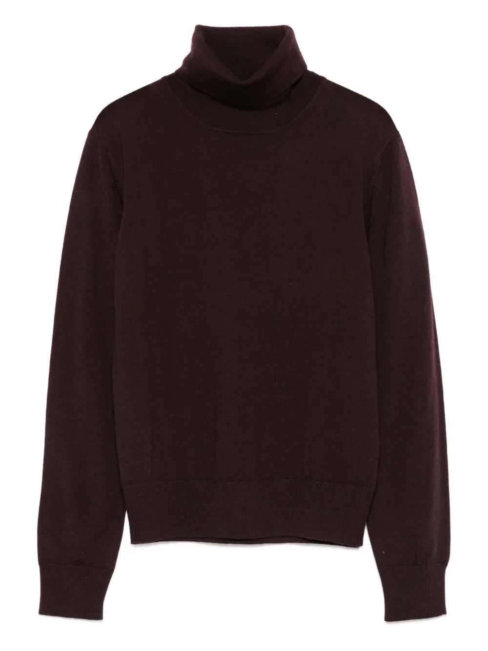 Свитер из шерсти мериноса с высоким воротником ALPHA STUDIO, коричневый
Свитер из шерсти мериноса с высоким воротником ALPHA STUDIO, коричневый