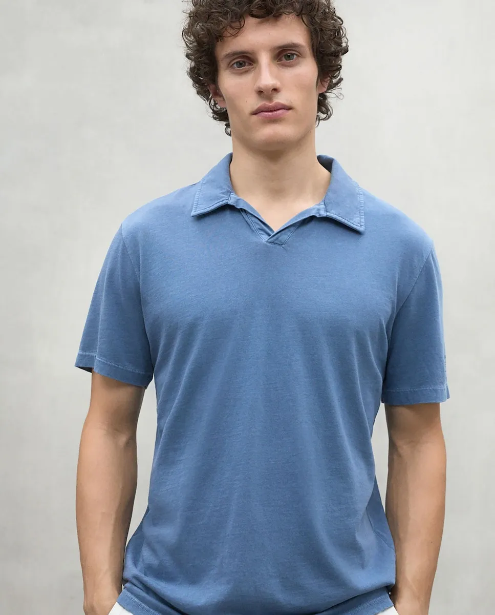 Мужская рубашка поло с короткими рукавами и воротником-стойкой Ecoalf, синий
Мужская рубашка поло с короткими рукавами и воротником-стойкой Ecoalf, синий