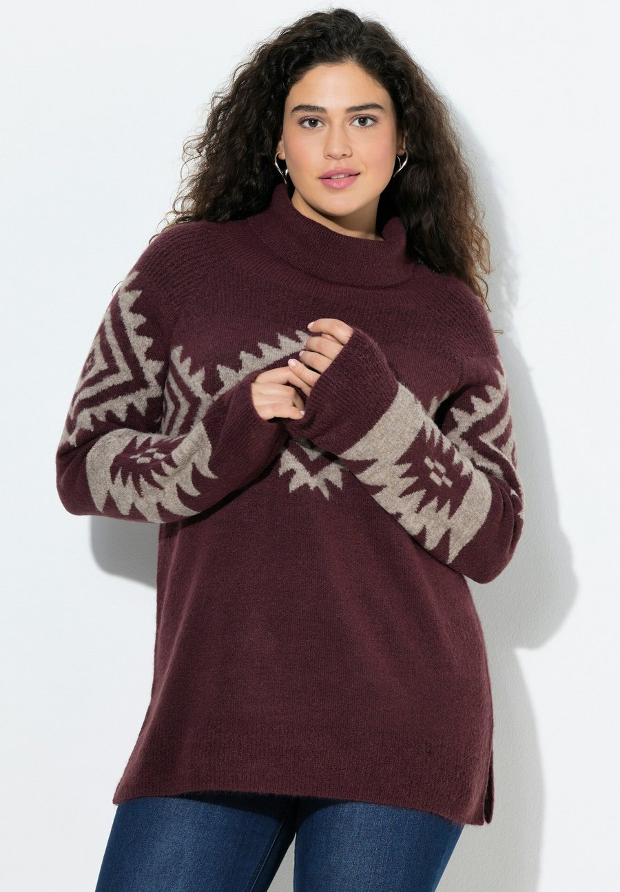 Джемпер Ulla Popken Jumper, Plum/Dark Purple
Джемпер Ulla Popken Jumper, Plum/Dark Purple