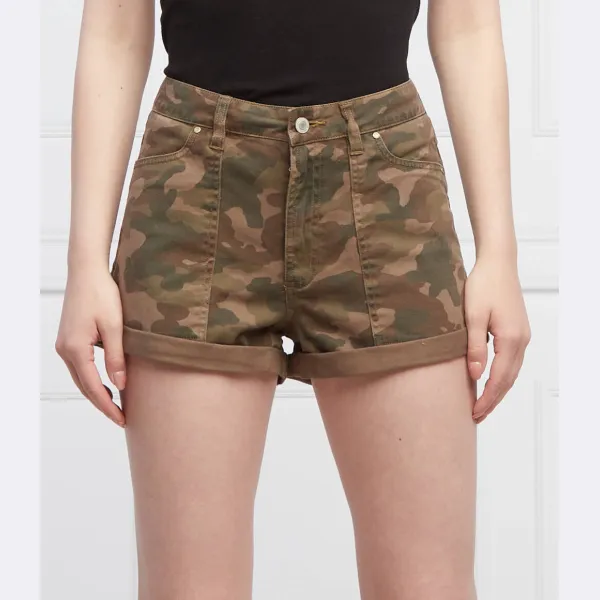 Камуфляжные шорты узкого кроя Guess, зеленый
Камуфляжные шорты узкого кроя Guess, зеленый