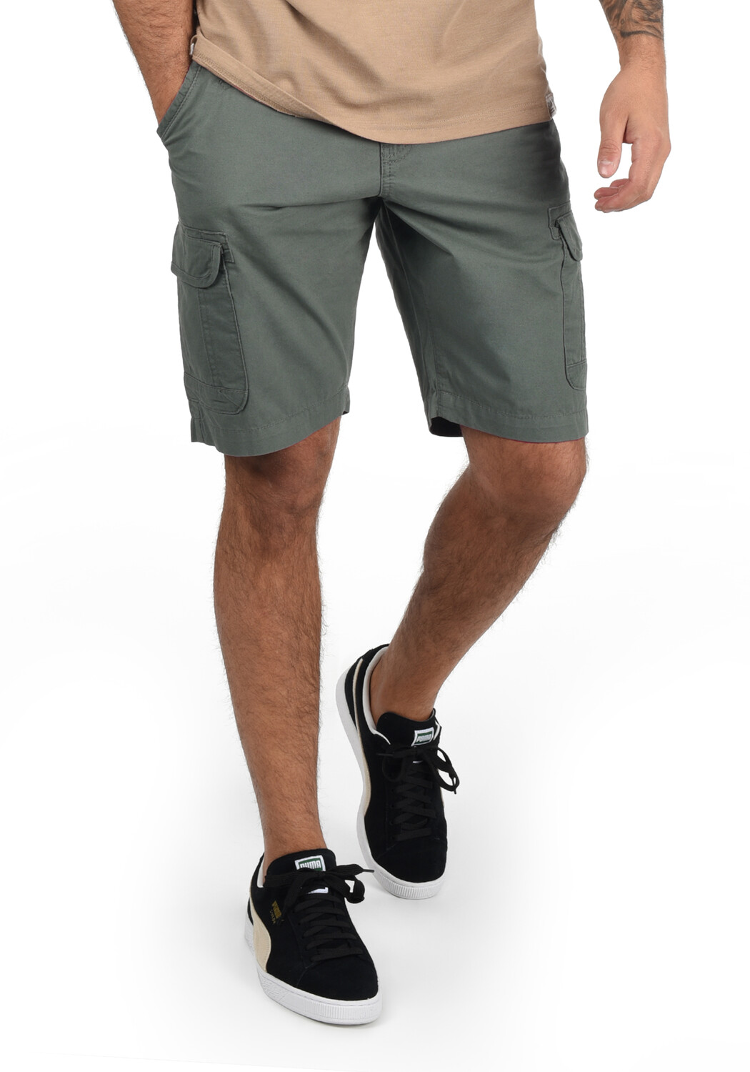 Тканевые шорты BLEND Cargo, зеленый
Тканевые шорты BLEND Cargo, зеленый
