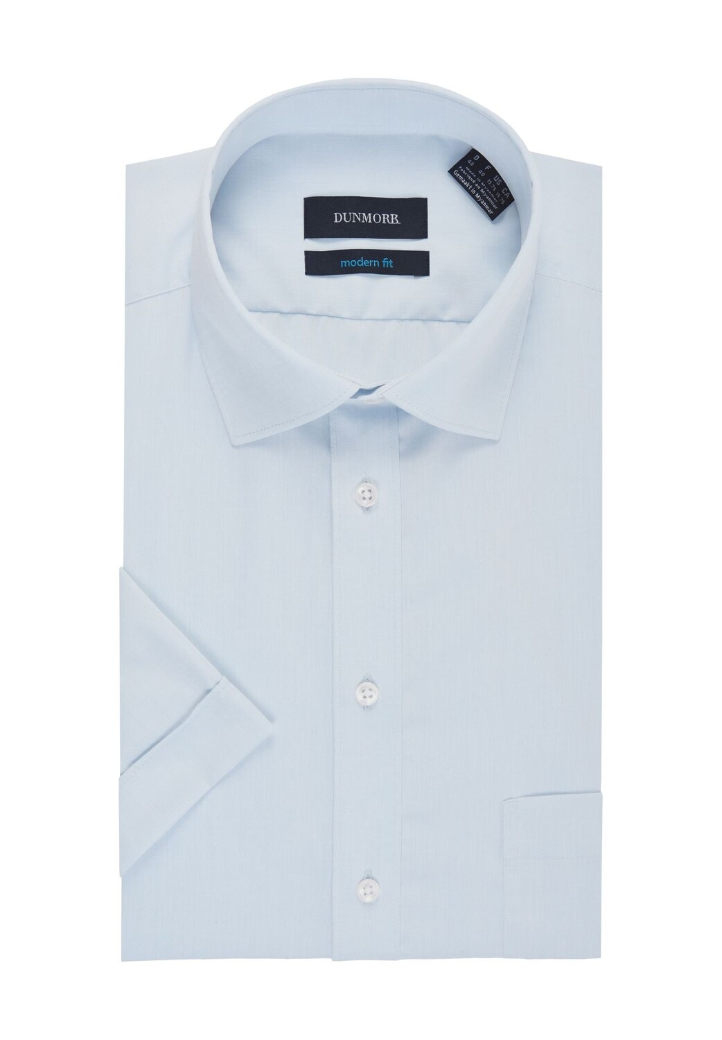 Деловая рубашка, короткие рукава, современный крой, мужская Dunmore, синий
Деловая рубашка, короткие рукава, современный крой, мужская Dunmore, синий
