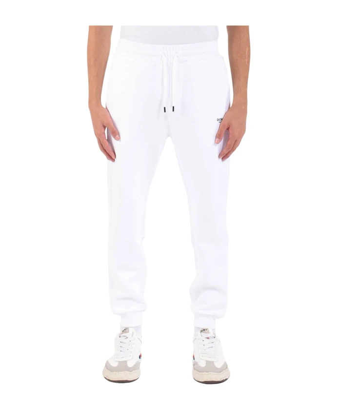 Хлопковые спортивные штаны-джоггеры с логотипом. Dondup, белый
Хлопковые спортивные штаны-джоггеры с логотипом. Dondup, белый