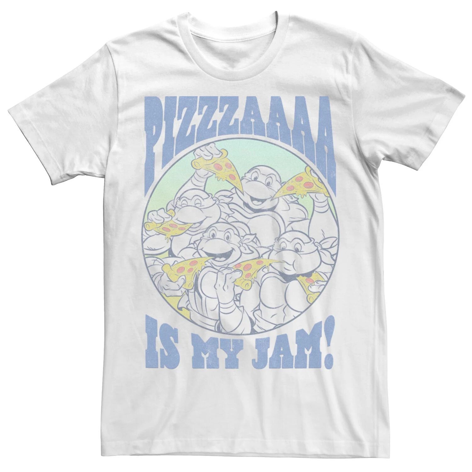 Мужская футболка с буквенным портретом «Черепашки ниндзя Pizza Is My Jam» Licensed Character, белый
Мужская футболка с буквенным портретом «Черепашки ниндзя Pizza Is My Jam» Licensed Character, белый