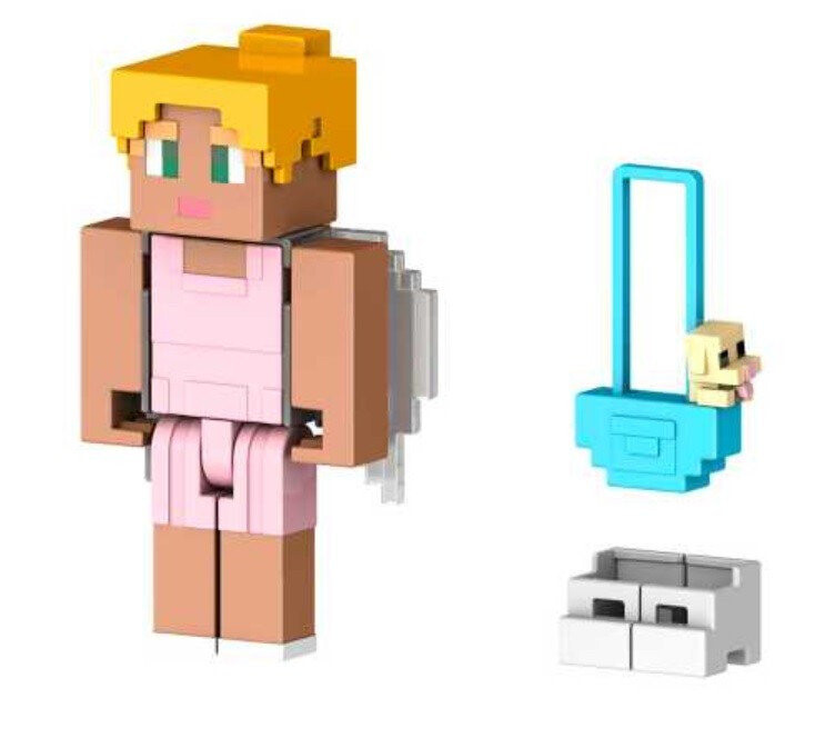 Mattel, Волшебник Minecraft, Статуэтка, Сумочка для щенка
Mattel, Волшебник Minecraft, Статуэтка, Сумочка для щенка