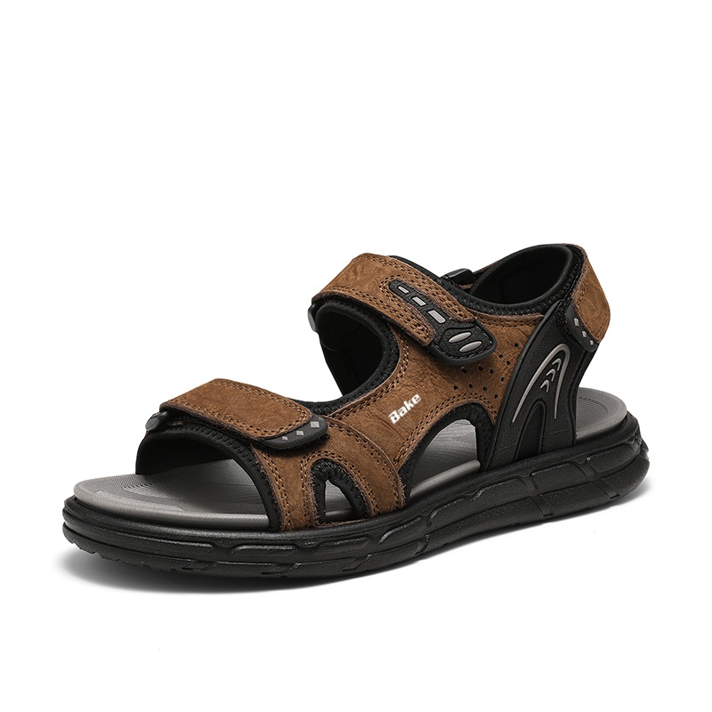 BAKE Пляжные сандалии мужские коричневые
BAKE Пляжные сандалии мужские коричневые