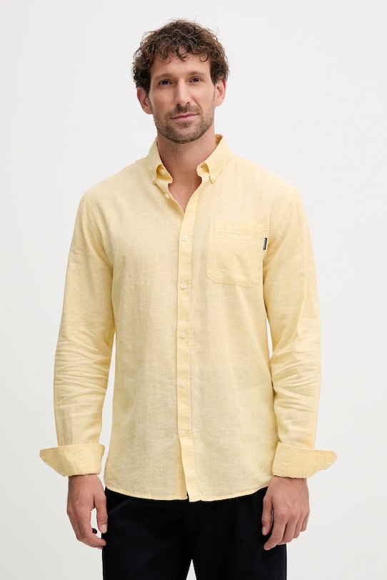 Льняная рубашка Lindbergh, желтый
Льняная рубашка Lindbergh, желтый