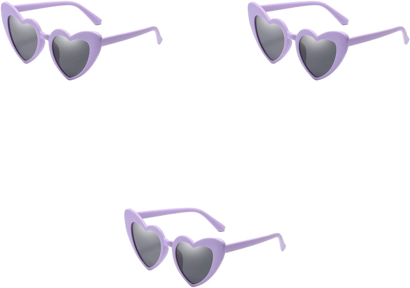 Солнцезащитные очки в форме сердца для женщин, разноцветные очки в форме сердца для детей/девочек/подростков/вечеринок/хип-хопа ooibnn, Purple-3pairs (Expensive in Shipping)
Солнцезащитные очки в форме сердца для женщин, разноцветные очки в форме сердца для детей/девочек/подростков/вечеринок/хип-хопа ooibnn, Purple-3pairs (Expensive in Shipping)