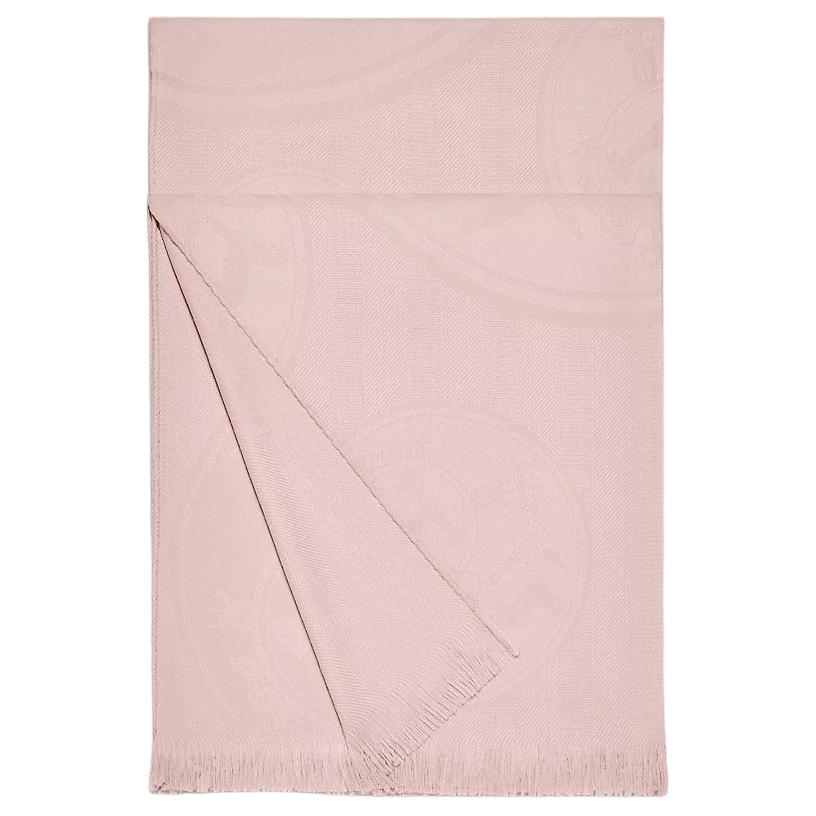 HERMES Женская шаль из кашемира и шелка светло-розового цвета, Light Rose
HERMES Женская шаль из кашемира и шелка светло-розового цвета, Light Rose