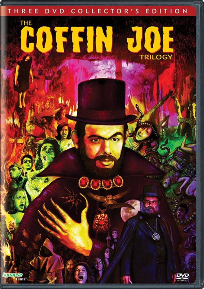 Диск DVD The Coffin Joe Trilogy Collection
Диск DVD The Coffin Joe Trilogy Collection