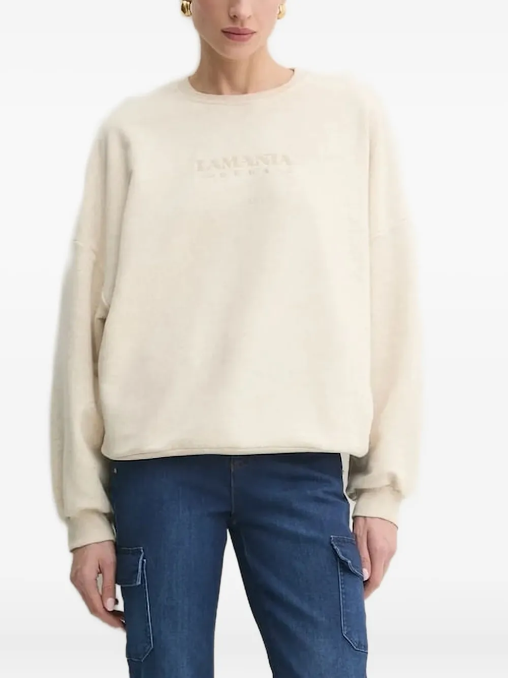 Толстовка с вышитым логотипом La Mania, нейтральный
Толстовка с вышитым логотипом La Mania, нейтральный