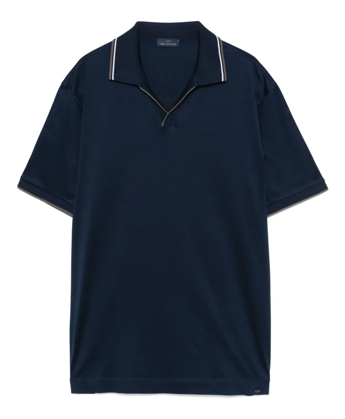 Поло из хлопкового трикотажа Perlã с полосатым рисунком Paul & Shark, синий
Поло из хлопкового трикотажа Perlã с полосатым рисунком Paul & Shark, синий