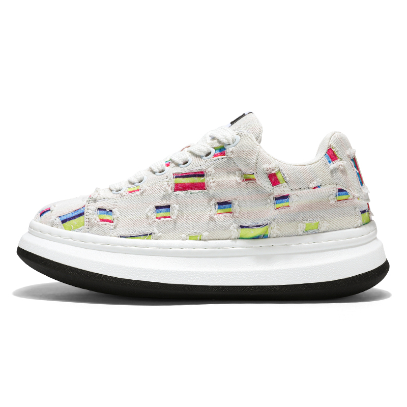 Дышащие низкие скейтерские кроссовки для увеличения роста AD, белый
Дышащие низкие скейтерские кроссовки для увеличения роста AD, белый