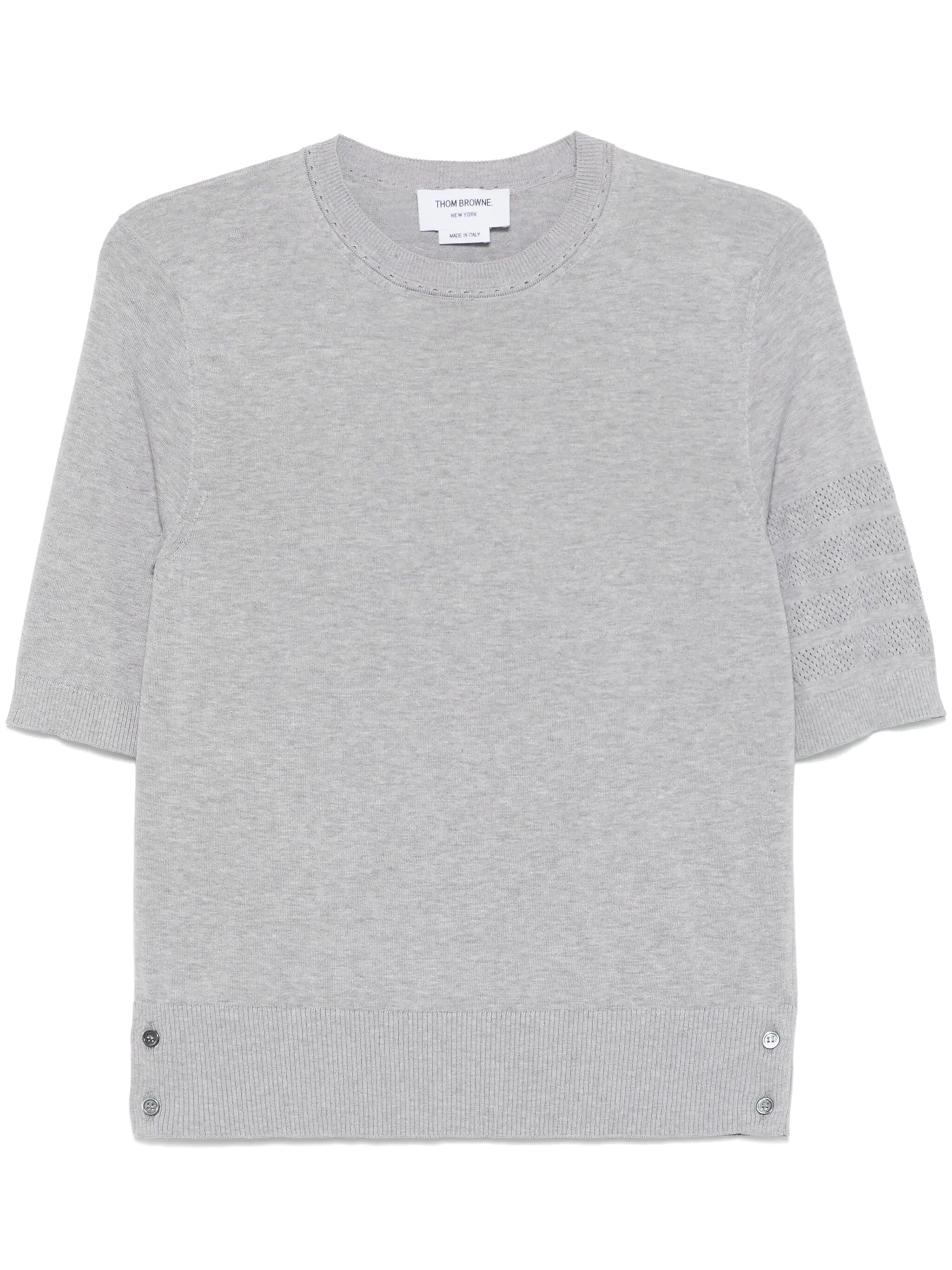 Футболка с полосками 4-Bar Thom Browne, серый
Футболка с полосками 4-Bar Thom Browne, серый