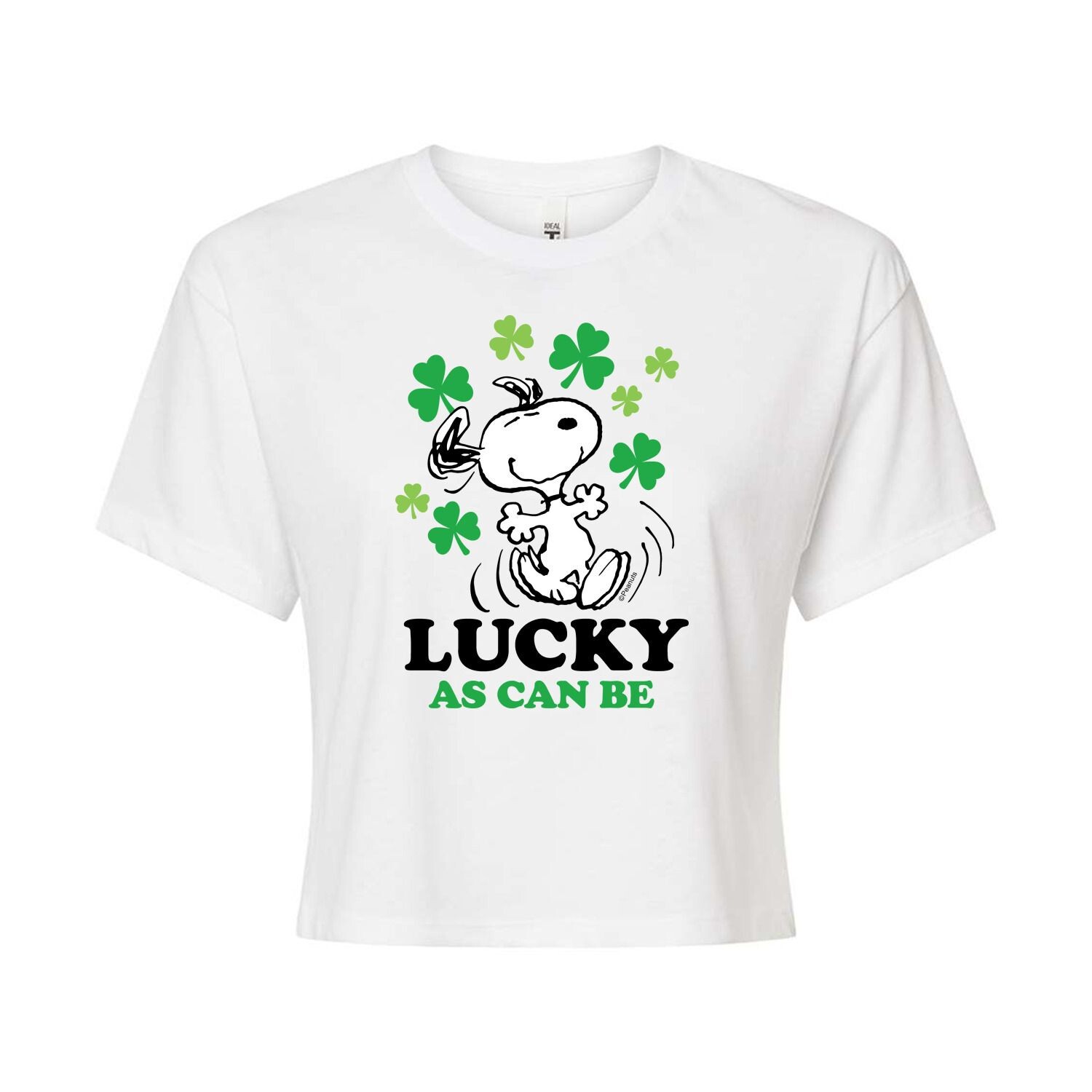 Укороченная футболка Juniors' Peanuts Lucky As Can Be Licensed Character, белый
Укороченная футболка Juniors' Peanuts Lucky As Can Be Licensed Character, белый