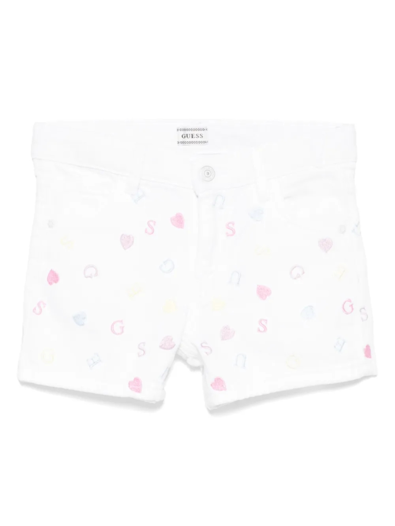 Угадайте детские вышитые джинсовые шорты guess kids, белый
Угадайте детские вышитые джинсовые шорты guess kids, белый