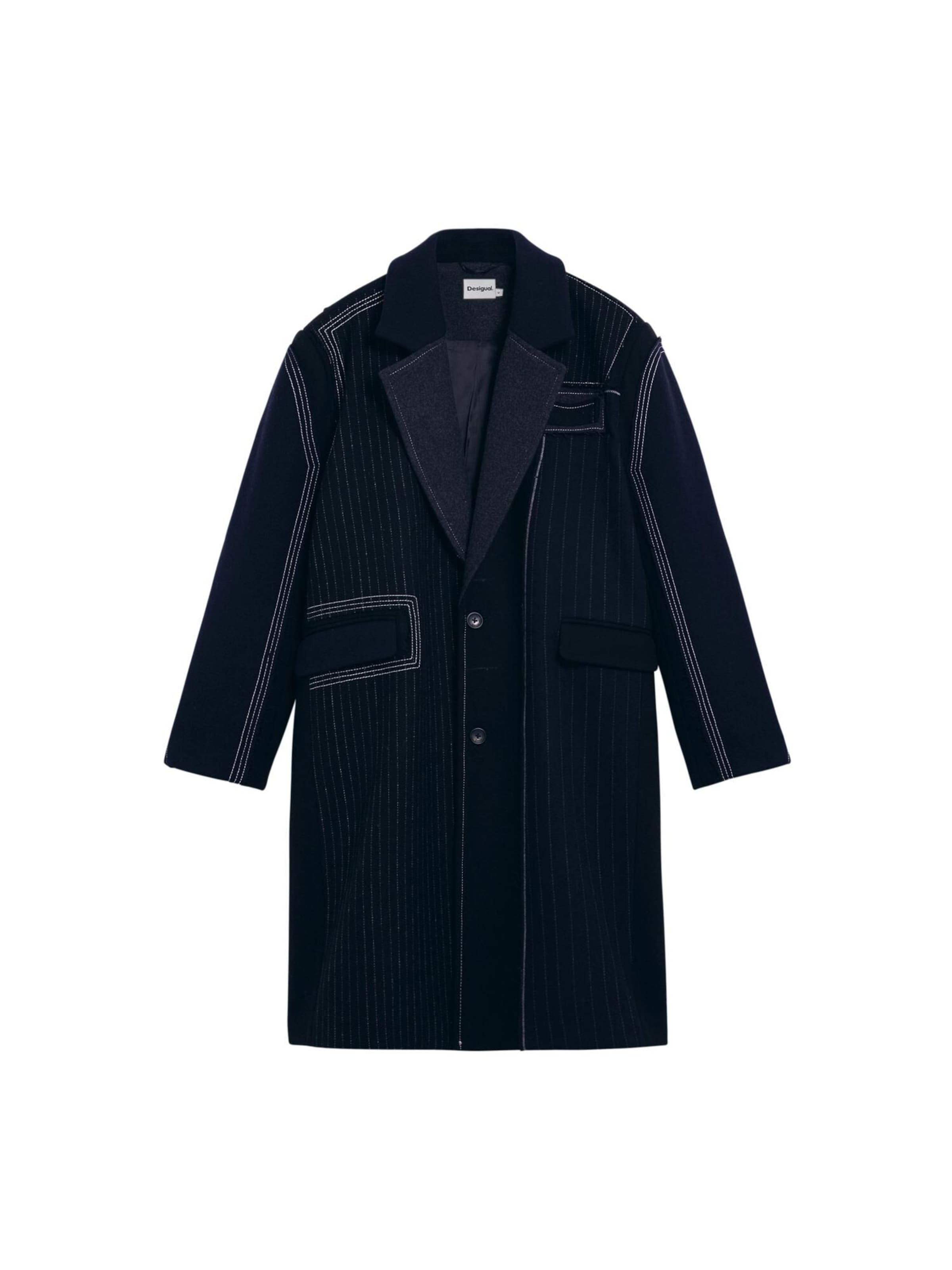 Desigual Демисезонное пальто в темно-синем цвете
Desigual Демисезонное пальто в темно-синем цвете