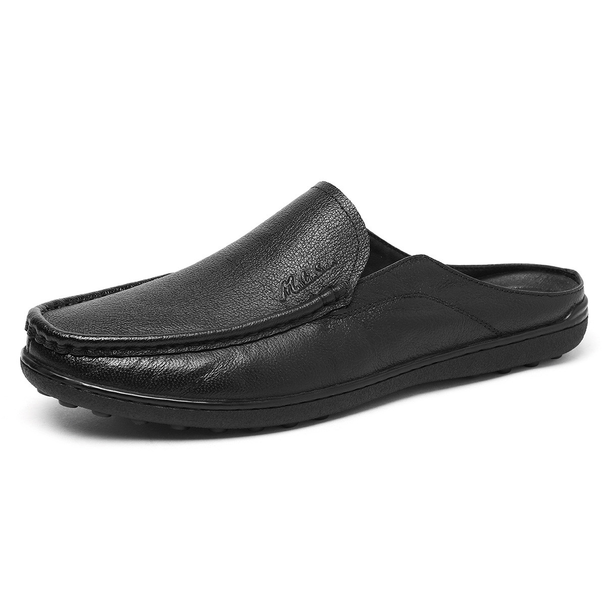 Mulinsen Износостойкие сандалии с закрытым носком, мужские, черные
Mulinsen Износостойкие сандалии с закрытым носком, мужские, черные