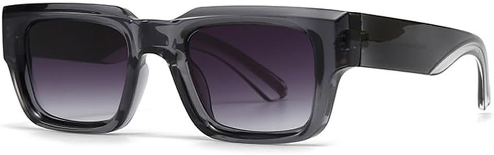 Модные солнцезащитные очки с градиентным переходом цвета для мужчин в стиле панк, с широкими дужками, солнцезащитные очки UV400 в стиле ретро для женщин MTZJH, Gray Gray Gradient
Модные солнцезащитные очки с градиентным переходом цвета для мужчин в стиле панк, с широкими дужками, солнцезащитные очки UV400 в стиле ретро для женщин MTZJH, Gray Gray Gradient