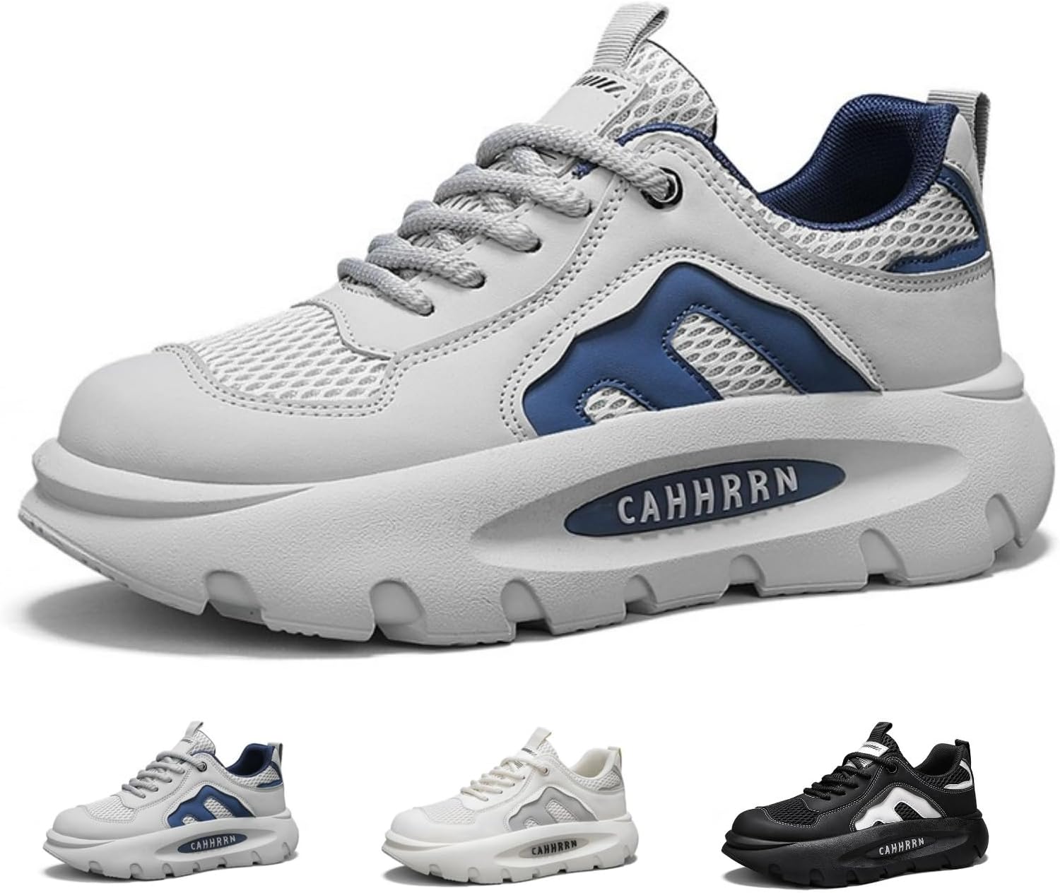 Мужские кроссовки MACEFIL Casual Chunky, дышащая сетка, удобные, противоскользящие, спортивные, уличная и повседневная обувь, серый
Мужские кроссовки MACEFIL Casual Chunky, дышащая сетка, удобные, противоскользящие, спортивные, уличная и повседневная обувь, серый