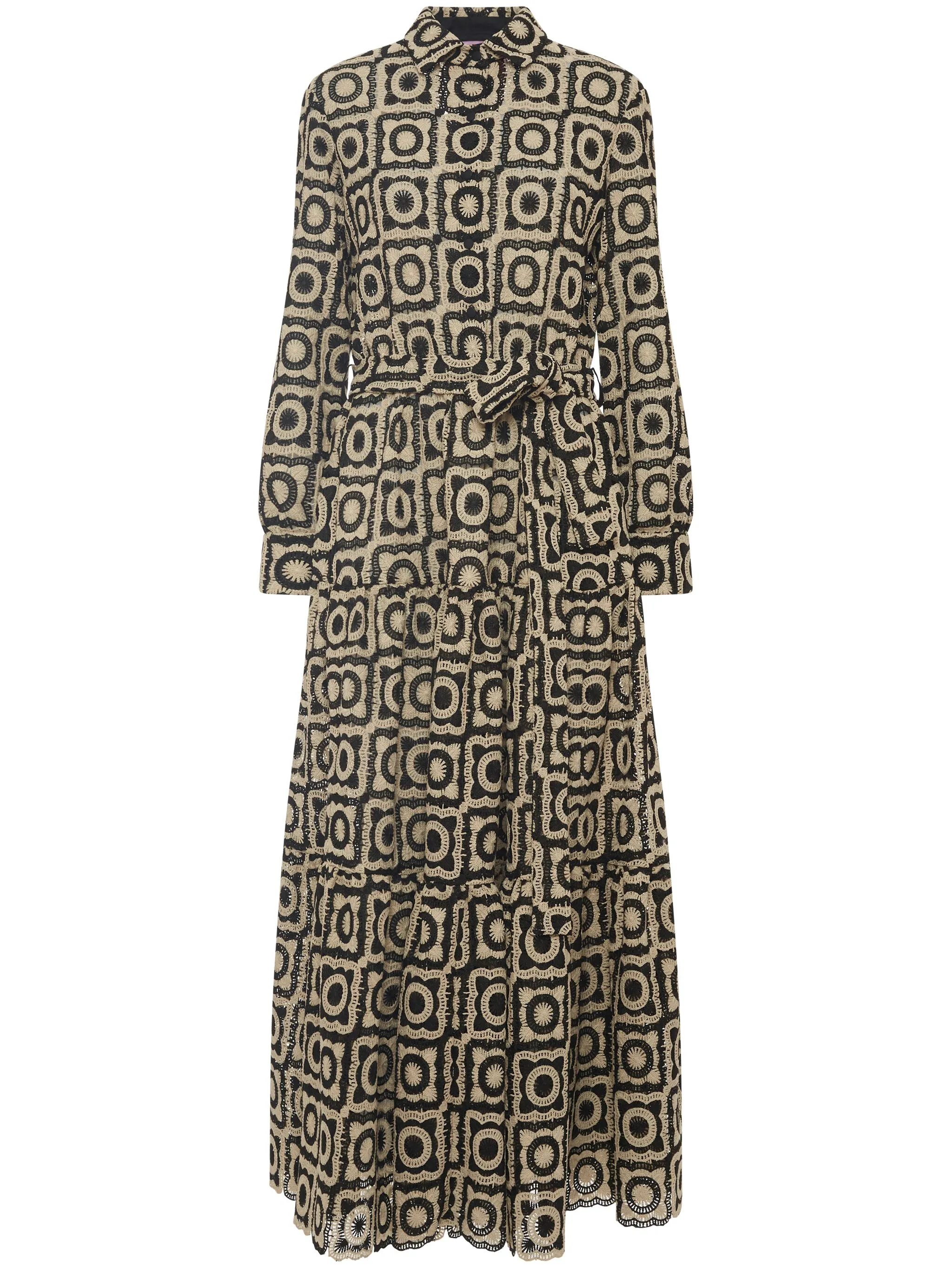 Платье-рубашка Bellini в технике кроше La Doublej, бежевый
Платье-рубашка Bellini в технике кроше La Doublej, бежевый