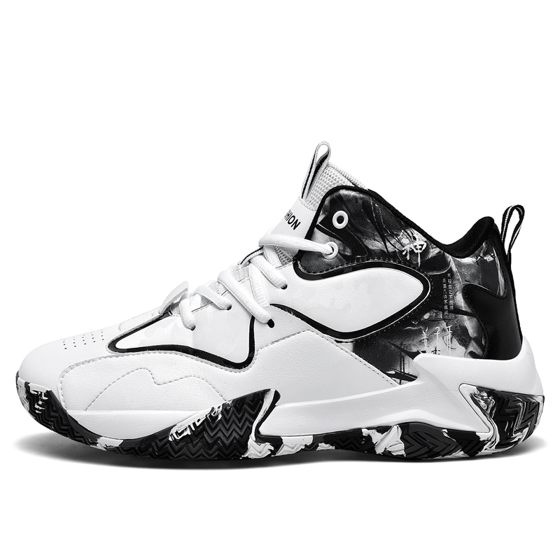 BIANSULONG Амортизирующие нескользящие износостойкие баскетбольные кроссовки Unisex высокие - белые с черной флисовой подкладкой, цвет White Black-Fleece-Lined
BIANSULONG Амортизирующие нескользящие износостойкие баскетбольные кроссовки Unisex высокие - белые с черной флисовой подкладкой, цвет White Black-Fleece-Lined