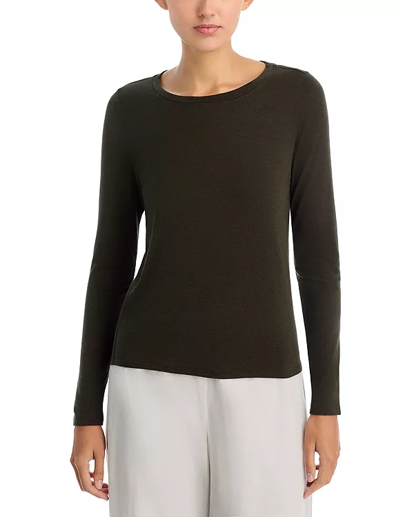 Облегающая футболка с длинным рукавом Eileen Fisher, бежевый
Облегающая футболка с длинным рукавом Eileen Fisher, бежевый