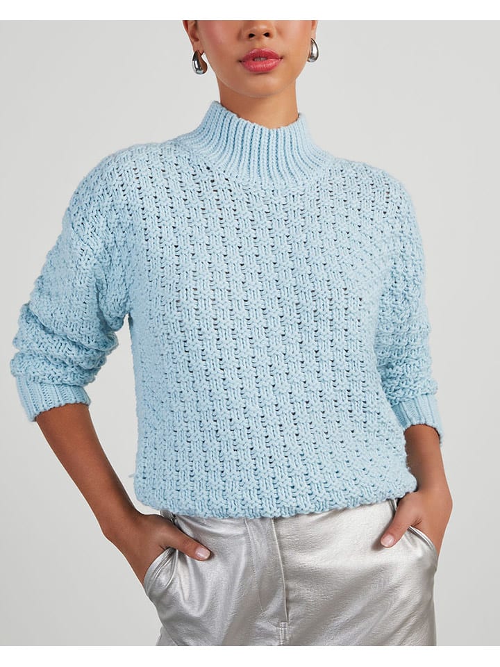 Пуловер Milan Kiss, светло-синий 
Пуловер Milan Kiss, светло-синий