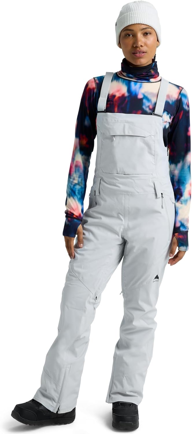 Burton Women’s Reserve 2-Layer Stretch Bib Pants - Waterproof Winter Snowboard Bib Pants with Stretch Fit, Gray Cloud, Белый, Burton Women’s Reserve 2-Layer Stretch Bib Pants - Waterproof Winter Snowboard Bib Pants with Stretch Fit, Gray Cloud
Burton Women’s Reserve 2-Layer Stretch Bib Pants - Waterproof Winter Snowboard Bib Pants with Stretch Fit, Gray Cloud, Белый, Burton Women’s Reserve 2-Layer Stretch Bib Pants - Waterproof Winter Snowboard Bib Pants with Stretch Fit, Gray Cloud
