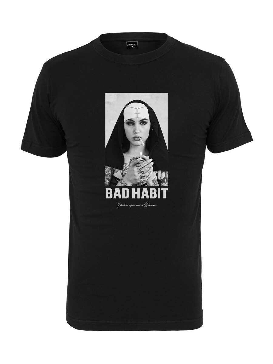 Рубашка Mister Tee Bad Habit, черный
Рубашка Mister Tee Bad Habit, черный