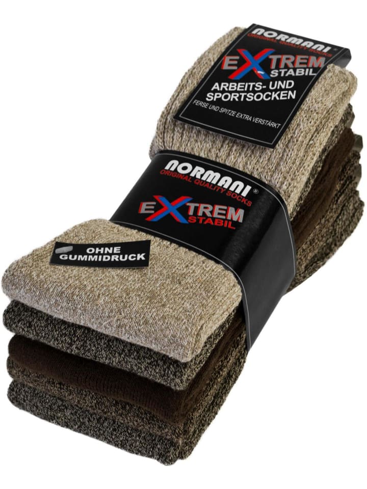 Normani 5 пар рабочих и спортивных носков, высочайшего качества, коричневого цвета, разных расцветок
Normani 5 пар рабочих и спортивных носков, высочайшего качества, коричневого цвета, разных расцветок