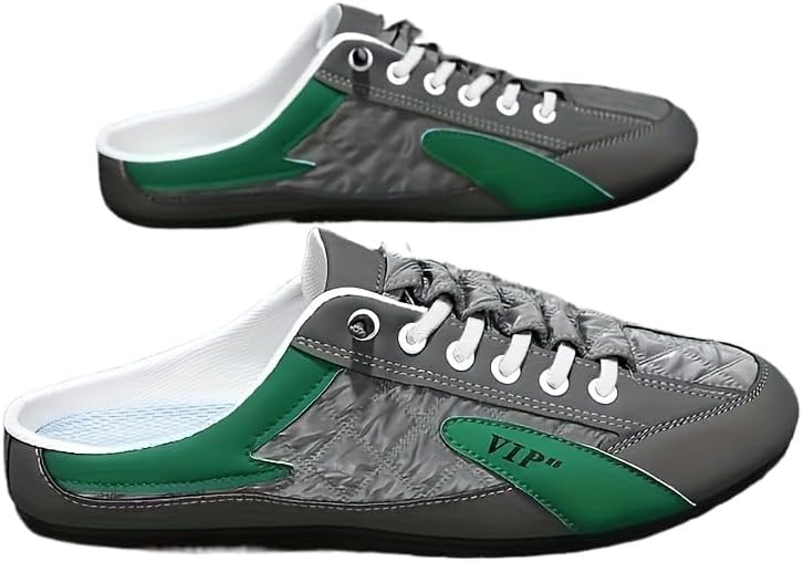 Модные мужские слипоны на весну и лето, повседневные и домашние кроссовки-мулы, нескользящие удобные лоферы для работы, походов и трекинга Azttoztto, серый
Модные мужские слипоны на весну и лето, повседневные и домашние кроссовки-мулы, нескользящие удобные лоферы для работы, походов и трекинга Azttoztto, серый