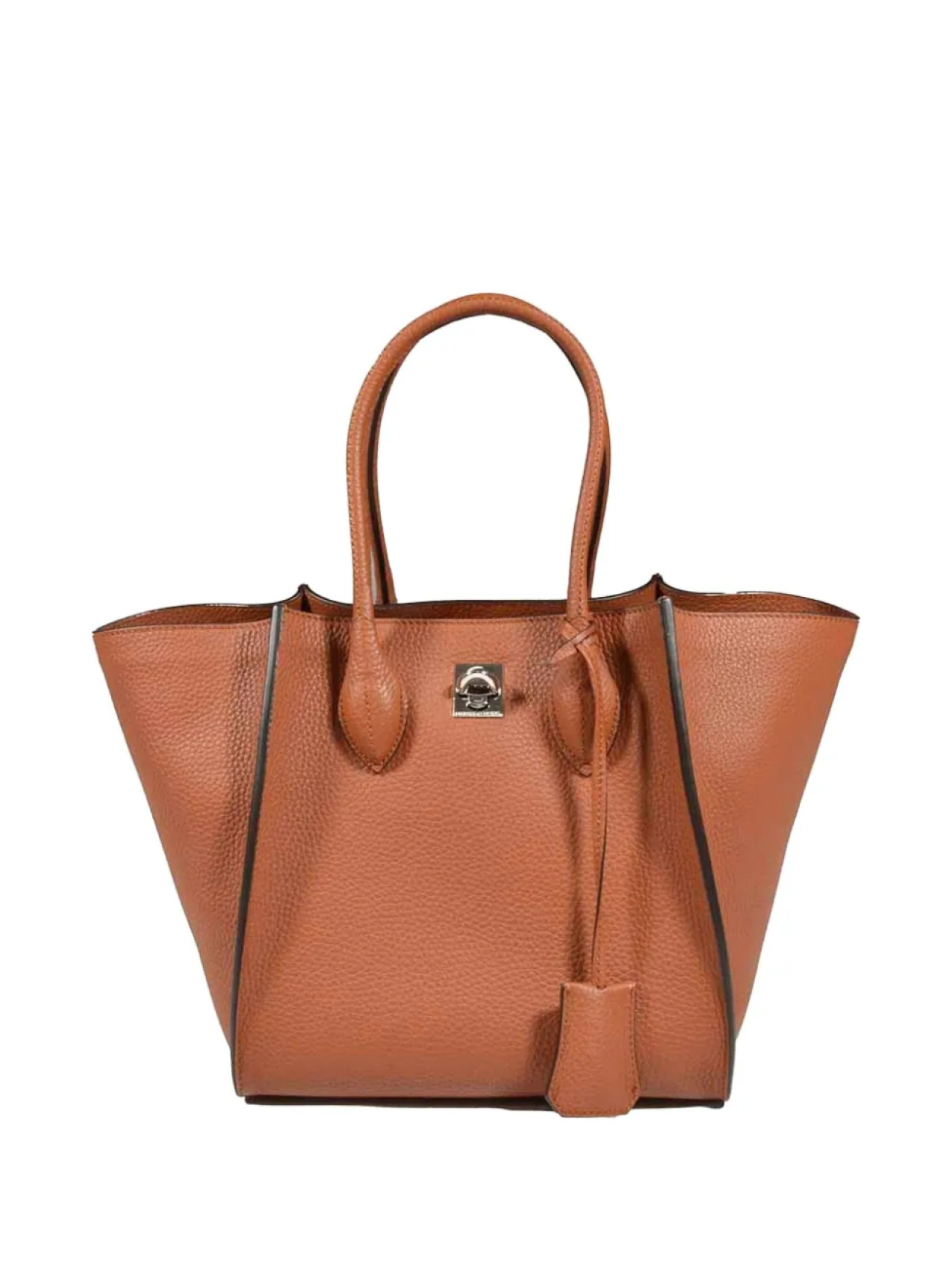 Кожаная сумка-тоут Ermanno Scervino, коричневый
Кожаная сумка-тоут Ermanno Scervino, коричневый