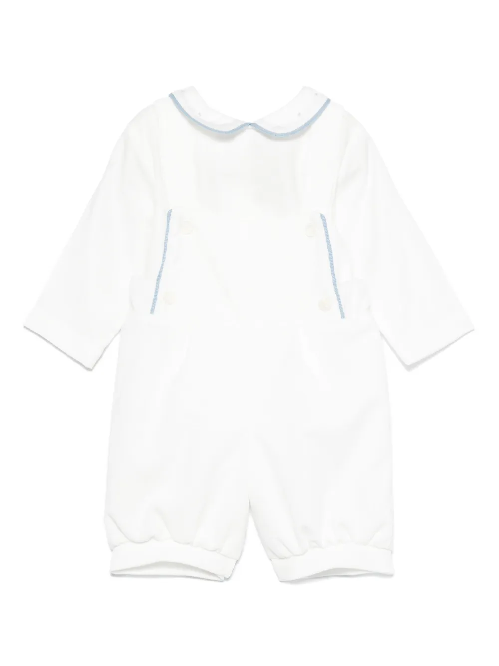 Комплект из вельветового комбинезона и боди La Stupenderia, белый
Комплект из вельветового комбинезона и боди La Stupenderia, белый