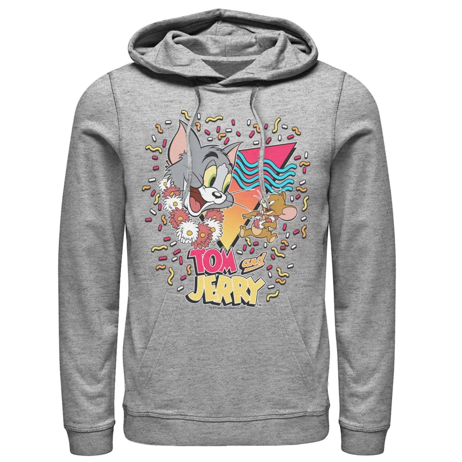 Мужская толстовка с логотипом Tom And Jerry 90-х годов с конфетти и портретом Licensed Character
Мужская толстовка с логотипом Tom And Jerry 90-х годов с конфетти и портретом Licensed Character