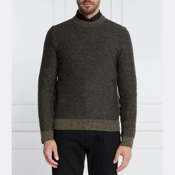 Шерстяной свитер обычного кроя Marameo Boss, коричневый
Шерстяной свитер обычного кроя Marameo Boss, коричневый