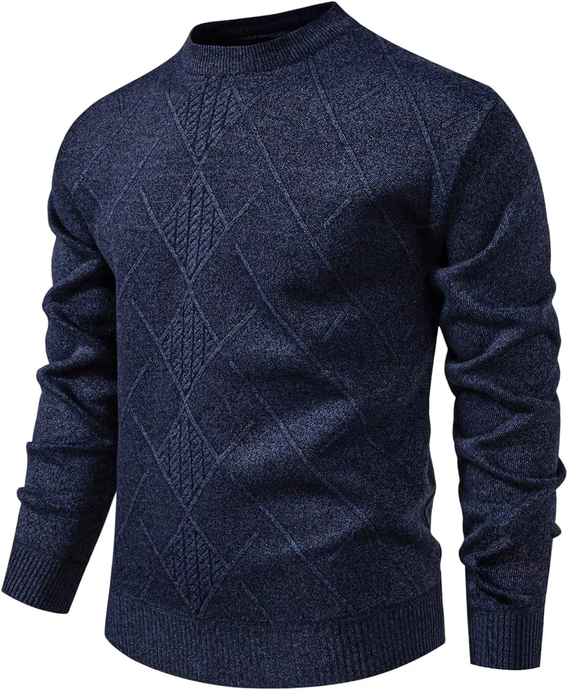 Мужской свитер Shenhe с длинным рукавом и клетчатым узором
Мужской свитер Shenhe с длинным рукавом и клетчатым узором